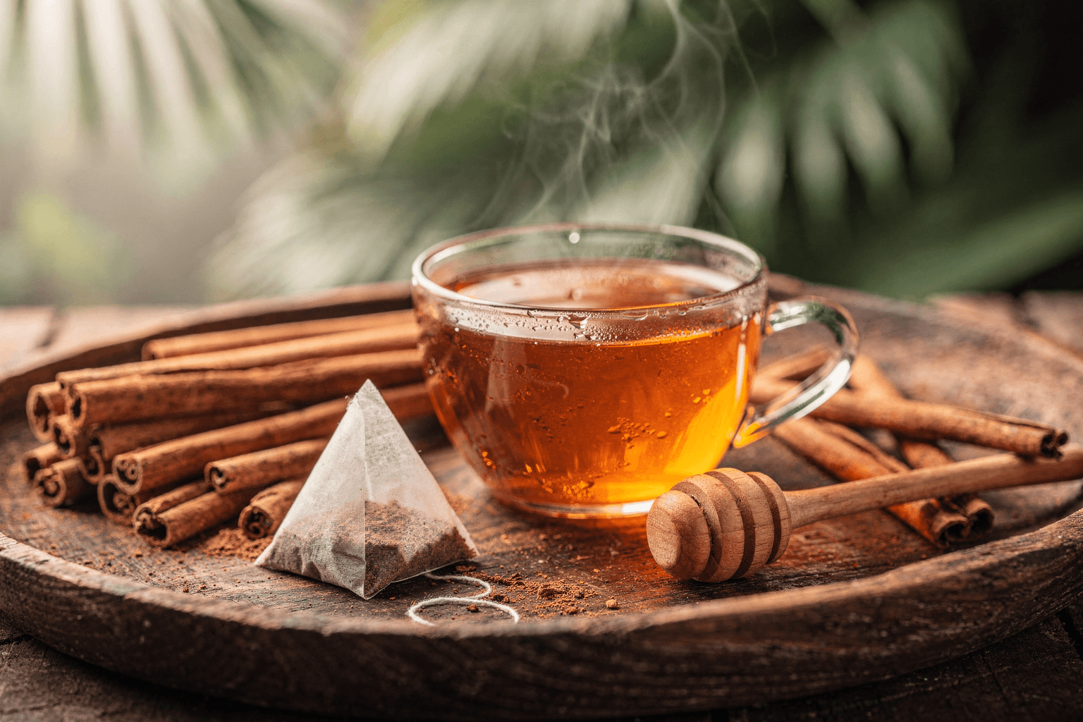 Retail-ready Cinnamon tea presentation