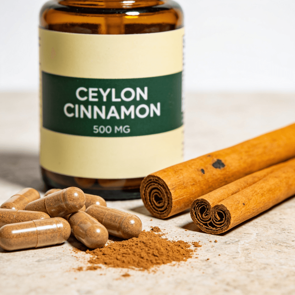 Ceylon Cinnamon Capsules, 500 mg