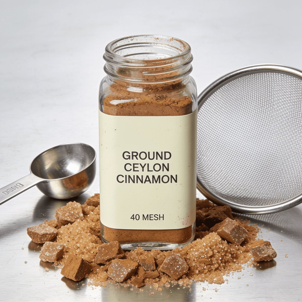 Ground Ceylon Cinnamon, 40 Mesh