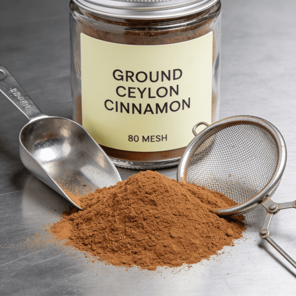 Ground Ceylon Cinnamon, 80 Mesh