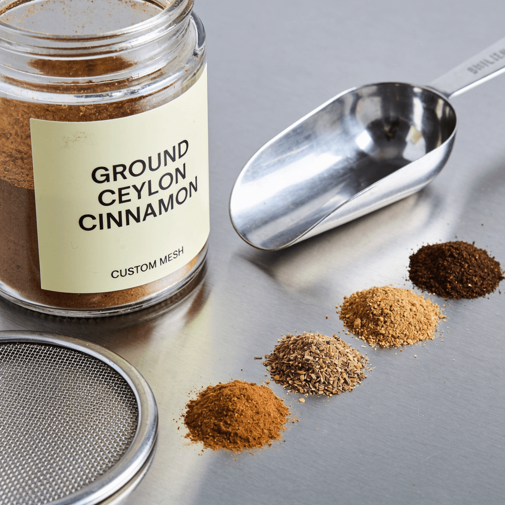 Ground Ceylon Cinnamon, Custom Mesh