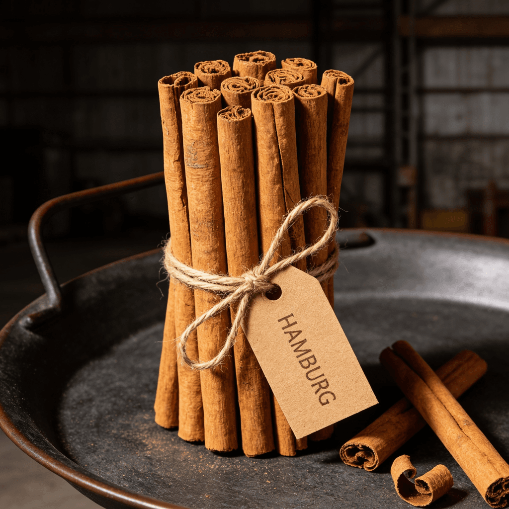 Ceylon Cinnamon Quills, Hamburg Grade