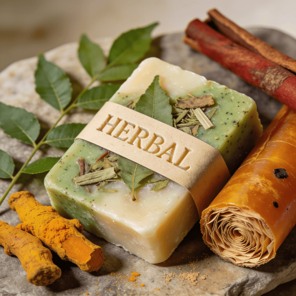 Cinnamon Herbal Soap